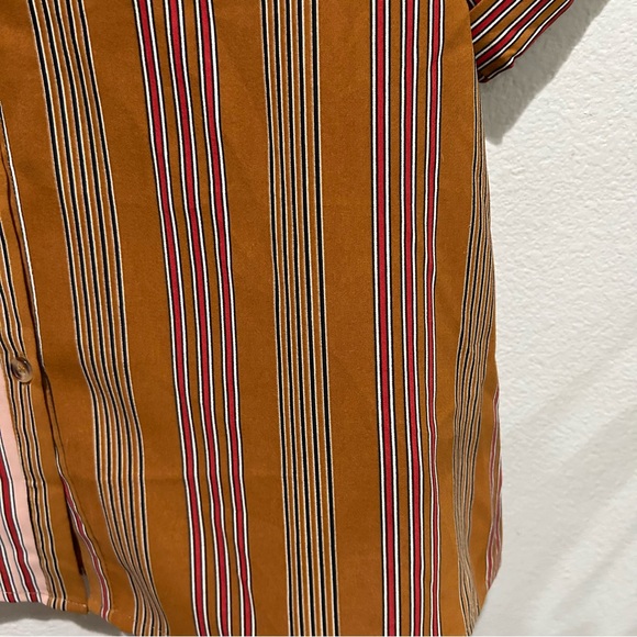 Roolee two colored button down shirt M - Picture 5 of 7